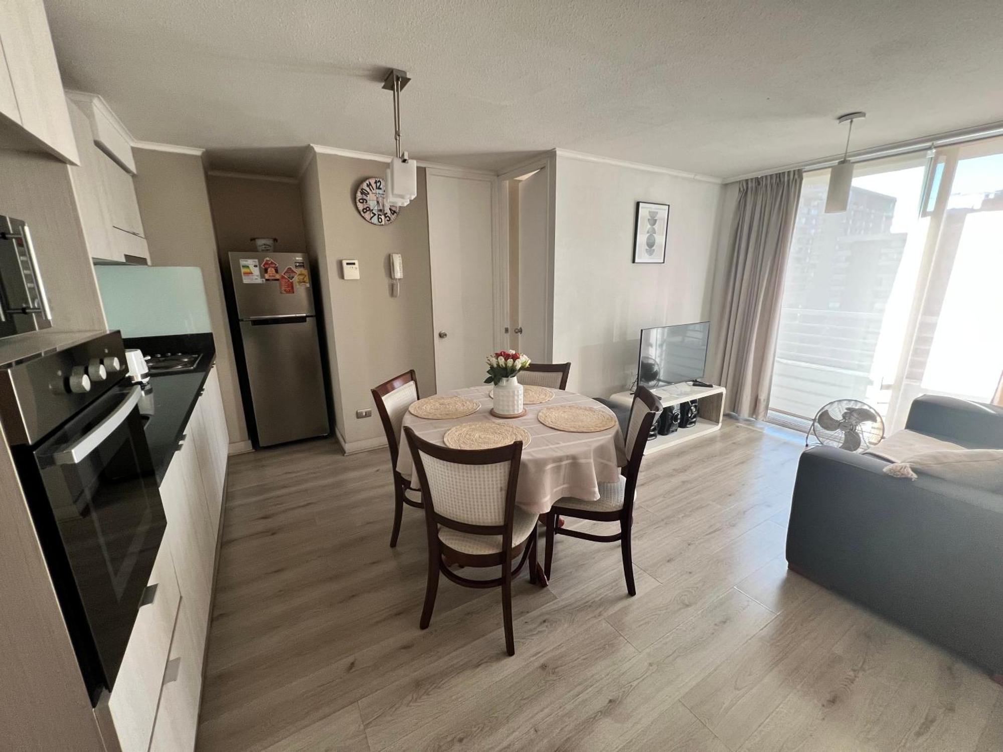Acogedor Apartamento En Centro De Santiago. Kültér fotó